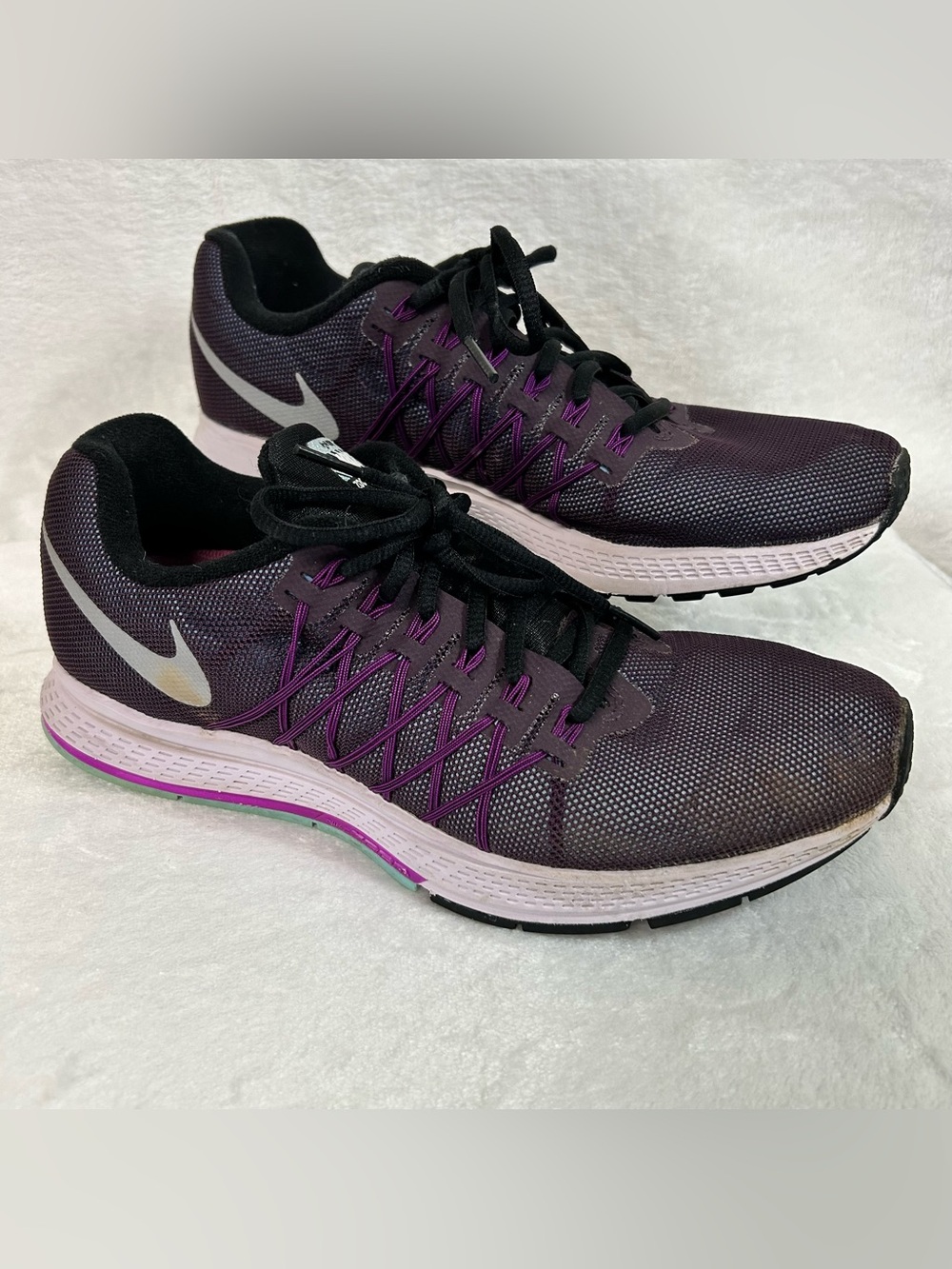 Nike Air Zoom Pegasus 32 Women's Sneakers Size 9 Purple Running Athletic